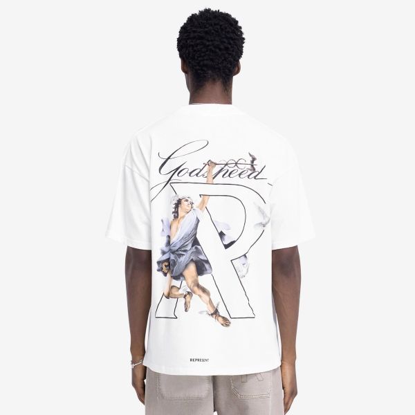 Represent Hermes T-shirt Wit