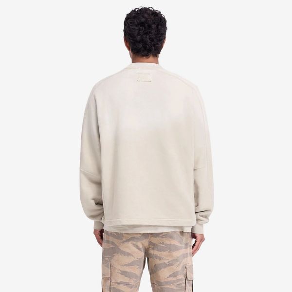 Represent Stepped Hem Sweater Beige