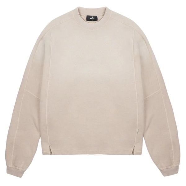 Represent Stepped Hem Sweater Beige