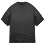 Represent Stepped Hem T-shirt Zwart