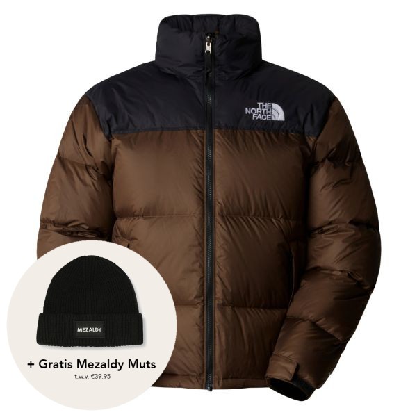 The North Face 1996 Retro Nuptse Jas Bruin | Mezaldy.com