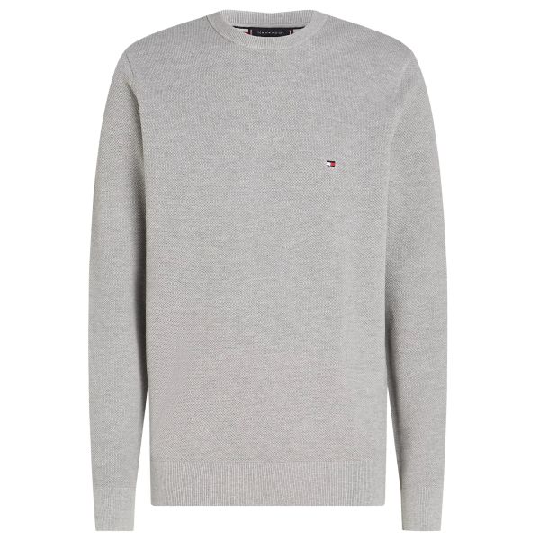 Tommy Hilfiger Essential Structure Sweater Grijs
