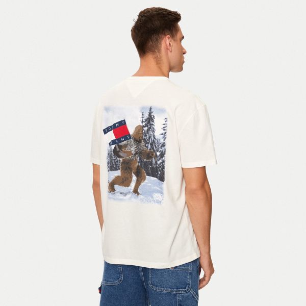 Tommy Jeans Fun Novelty T-shirt Off White