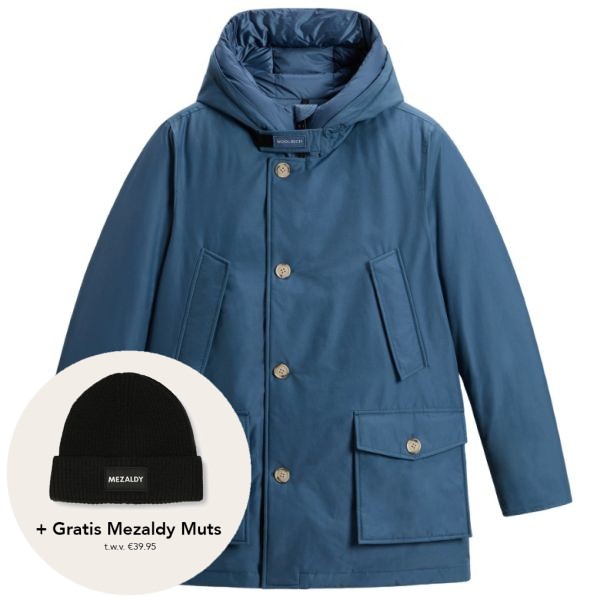 woolrich arctic parka 1 blauw