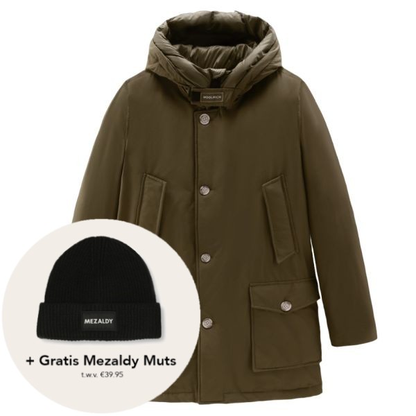 woolrich arctic parka donker groen