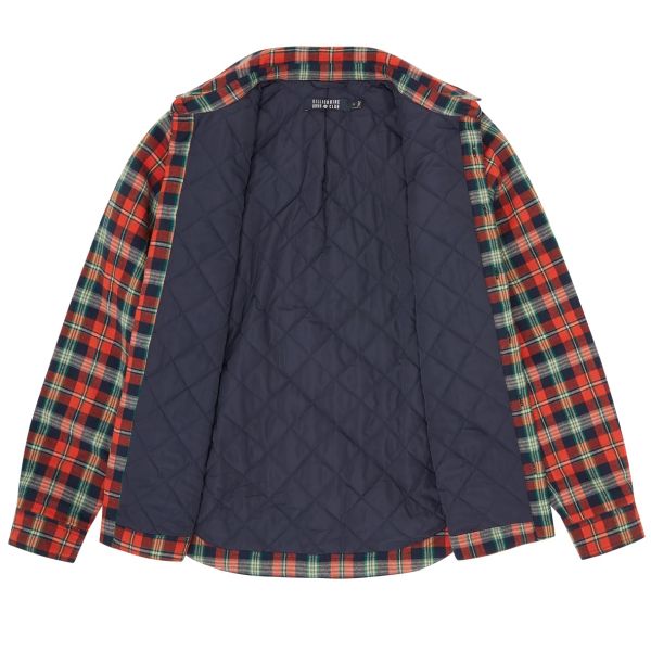 Billionaire Boys Club Padded Check Overhemd Rood