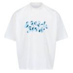 Bonsai Oversized Printed Graphic T-shirt Wit