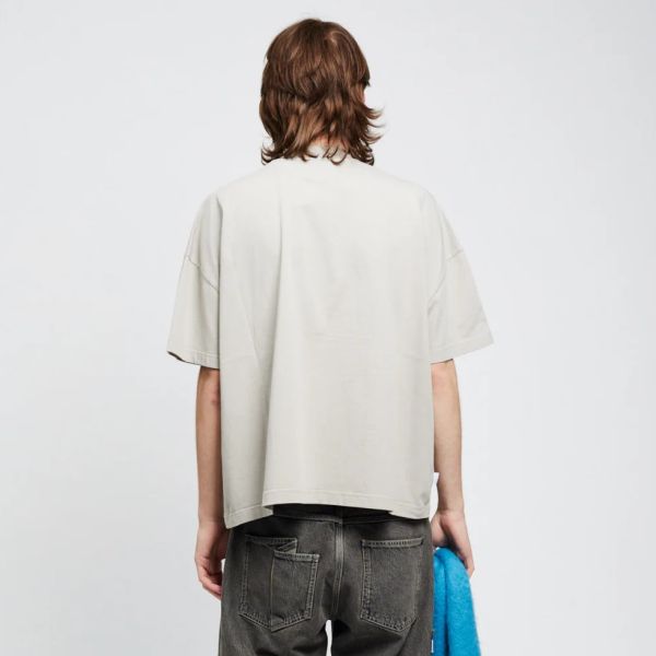 Bonsai Oversized Printed Graphic T-shirt Grijs