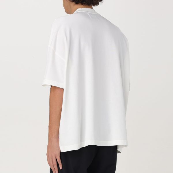 Bonsai Oversized Printed Graphic T-shirt Wit