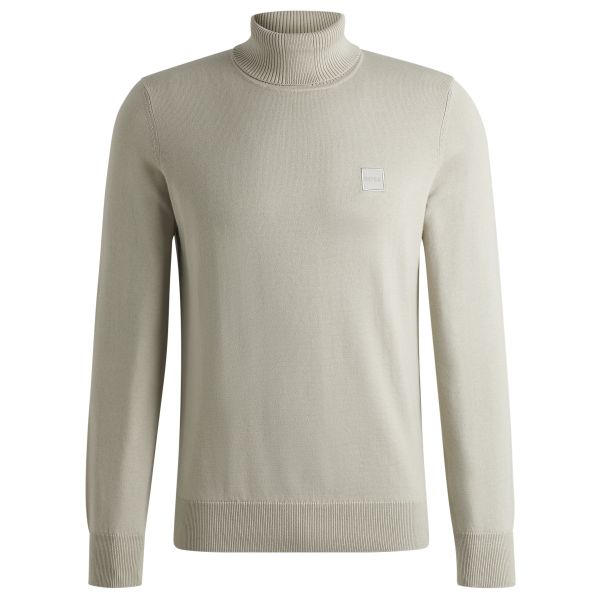 Boss Akiro Turtle Neck Sweater Beige