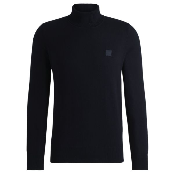 Boss Akiro Turtle Neck Sweater Navy