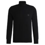Boss Akiro Turtle Neck Sweater Zwart