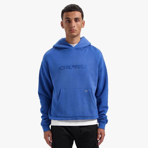 Croyez Cutout Hoodie Blauw