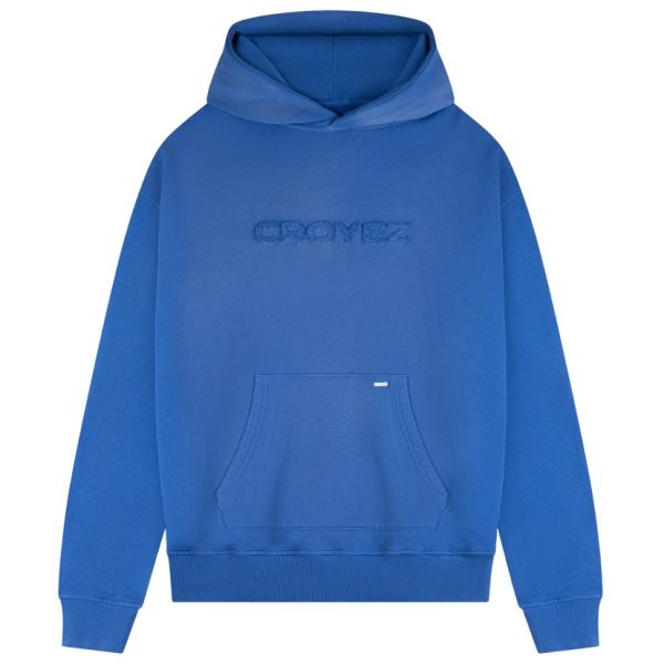 Croyez Cutout Hoodie Blauw