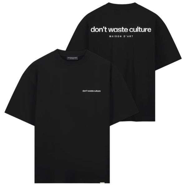 Don't Waste Culture Cleo T-shirt Zwart