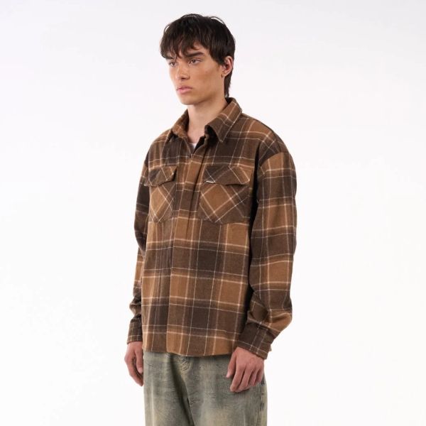 Don't Waste Culture Gert Overshirt Bruin