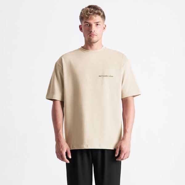 Don't Waste Culture Javier T-shirt Beige