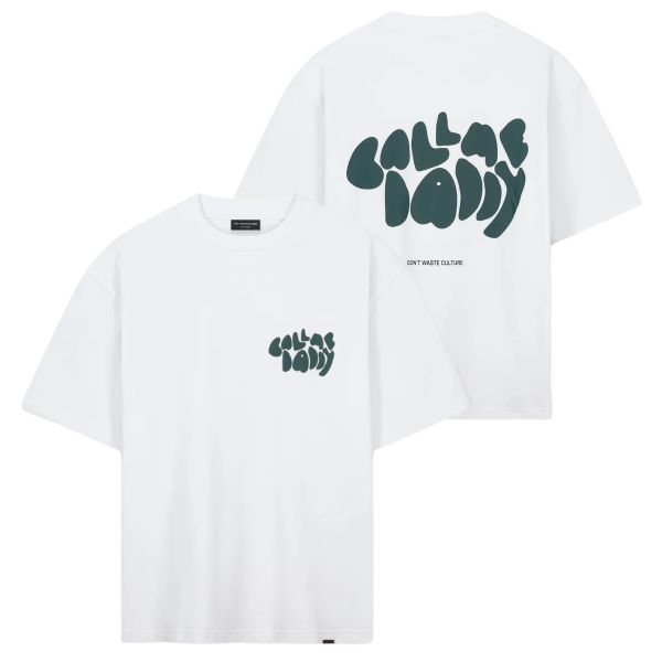 Don't Waste Culture Nial T-shirt Wit