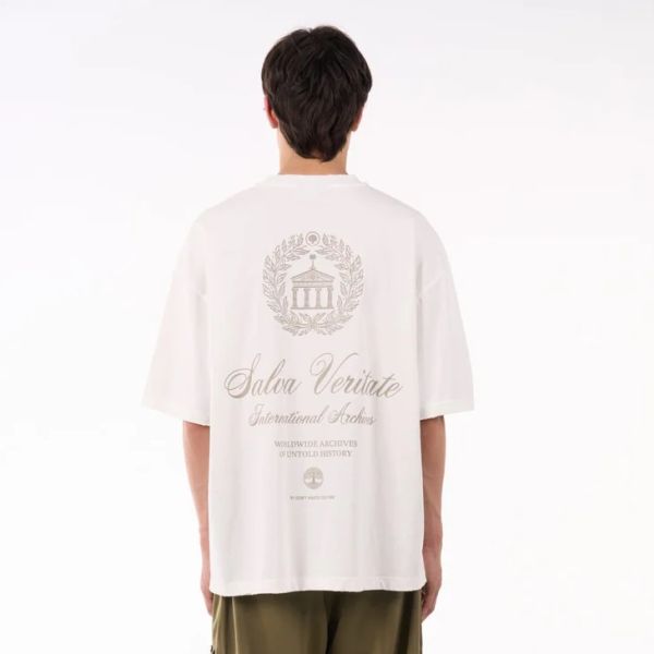 Don't Waste Culture Grant T-shirt Wit