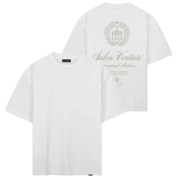 Don't Waste Culture Grant T-shirt Wit