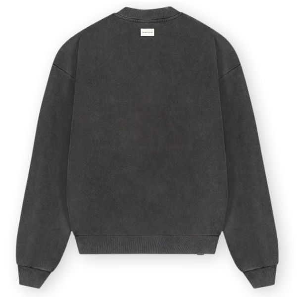 Don't Waste Culture Xavi Sweater Washed Zwart | Mezaldy.com