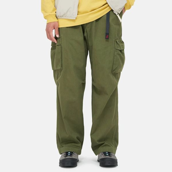 Gramicci Rig Cargo Broek Donker Groen