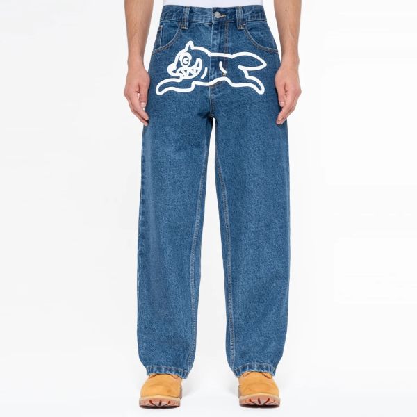 Icecream Running Dog Double Scoop Jeans Blauw