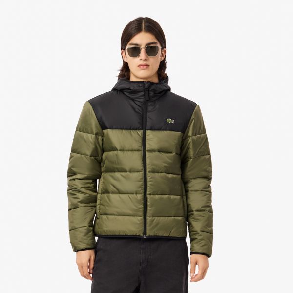 Lacoste Puffer Donker Groen