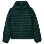 Lacoste Quilted Jas Groen