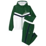 Lacoste Trainingspak Groen/Wit