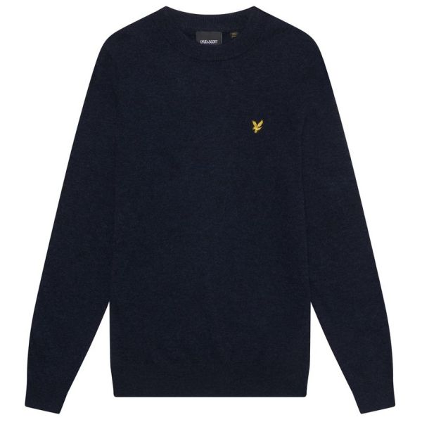Lyle & Scott Lambswool Blend Sweater Navy