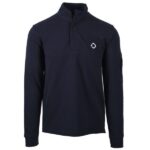 Ma.strum Funnel Longsleeve Polo Navy