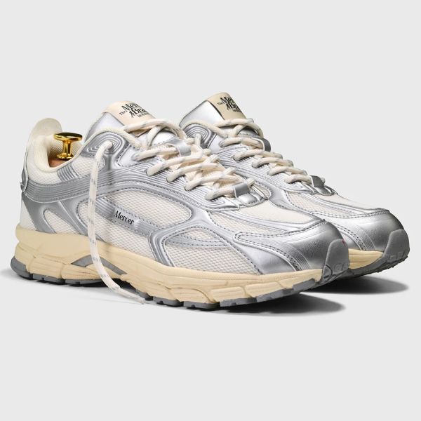 Mercer Amsterdam The Re-Run High Frequency Sneaker Zilver