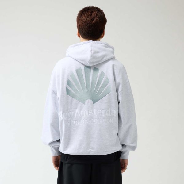 New Amsterdam Surf Association Logo Hoodie Grijs
