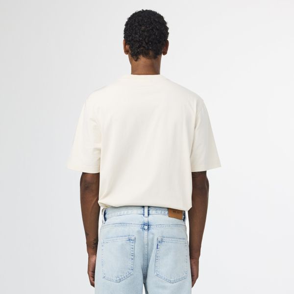 NN.07 Adam EMB T-shirt Off White