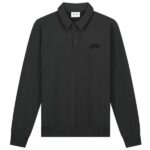 Olaf Signature Longsleeve Polo Antraciet
