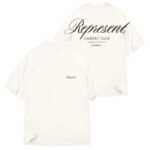 Represent Owners Club Script T-shirt Wit