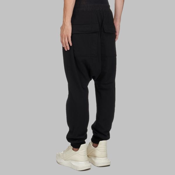 Rick Owens DRKSHDW Geth Belas Broek Zwart | Mezaldy.com