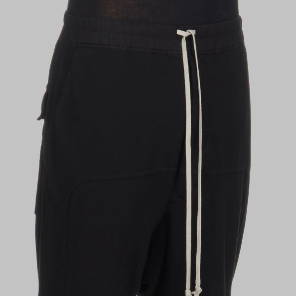 Rick Owens DRKSHDW Prisoner Drawstring Broek Zwart | Mezaldy.com