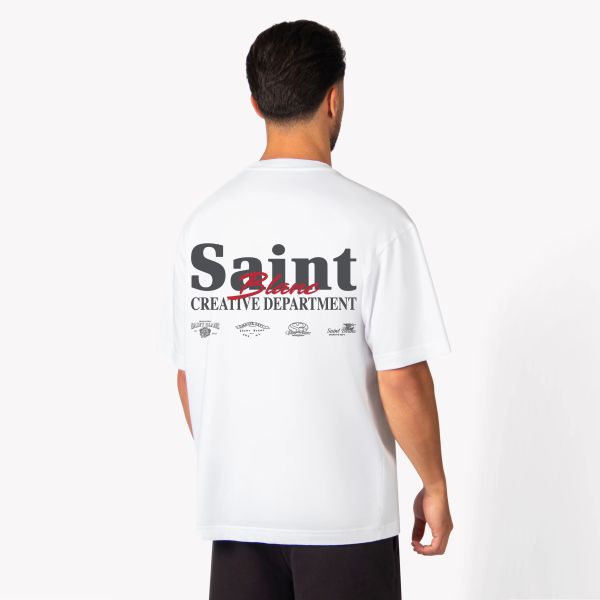 Saint Blanc Creative Dept T-shirt Wit