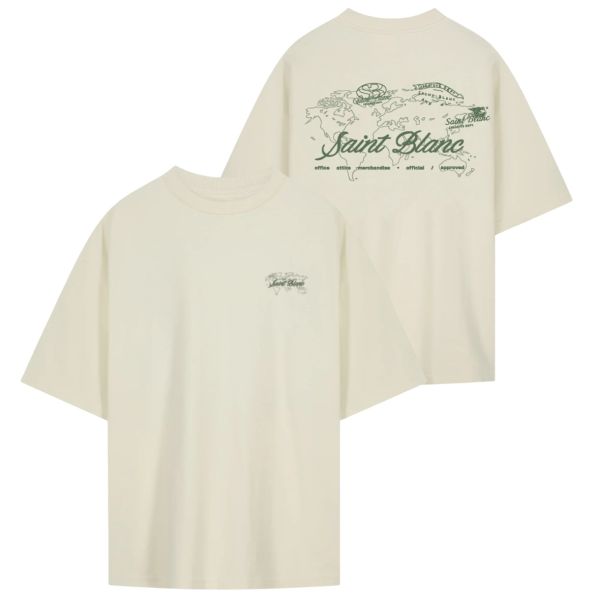 Saint Blanc Office Merch T-shirt Off White