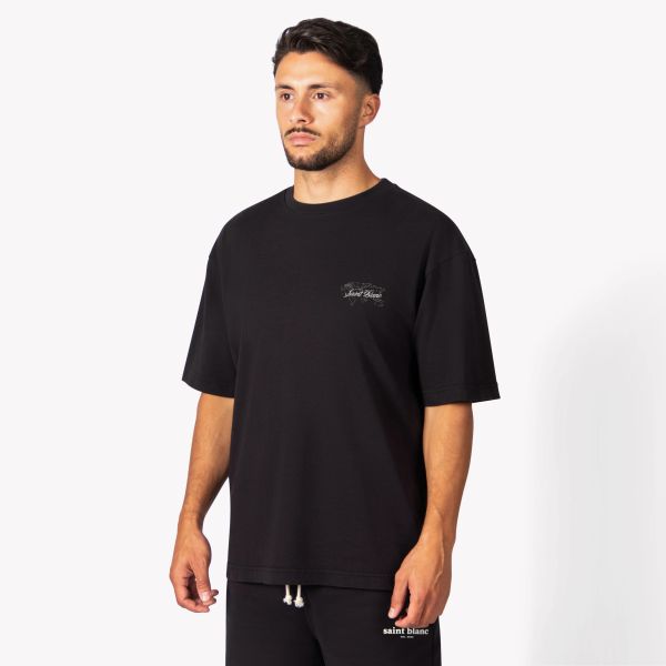 Saint Blanc Office Merch T-shirt Zwart