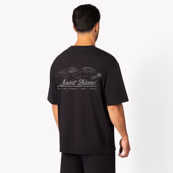Saint Blanc Office Merch T-shirt Zwart