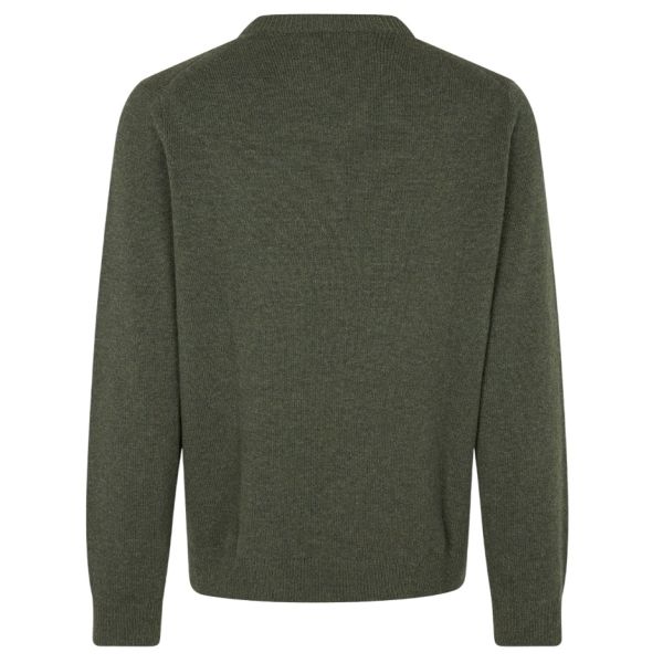 Samsøe Samsøe Isak Knit Sweater Donker Groen