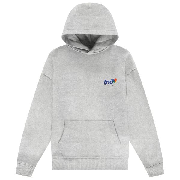 The New Originals Messenger Hoodie Grijs