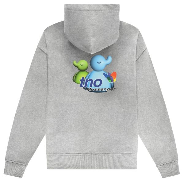 The New Originals Messenger Hoodie Grijs