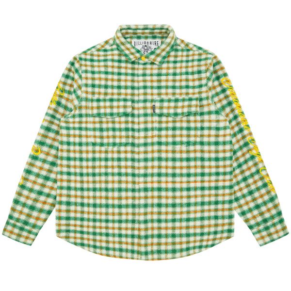 Billionaire Boys Club Check Overhemd Groen