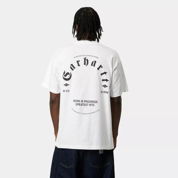 Carhartt WIP Greatest Hits T-shirt Wit