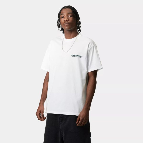 Carhartt WIP Runaway T-shirt Wit
