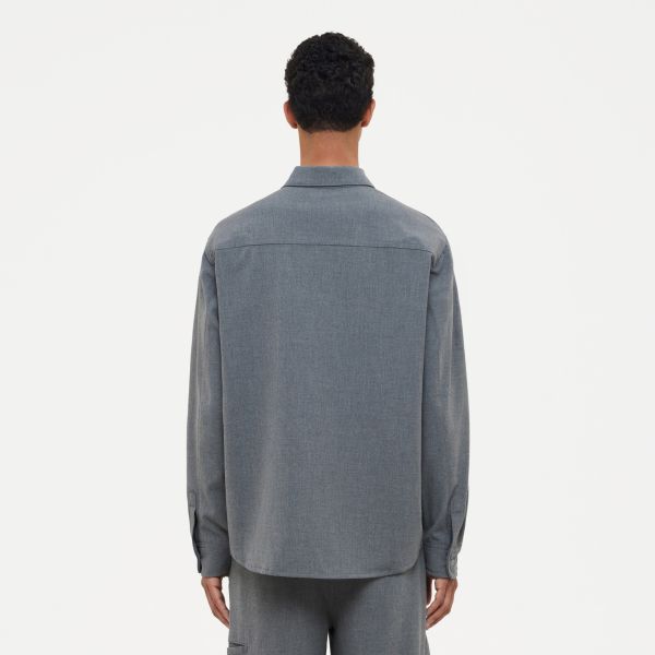 Flâneur Atelier Overshirt Grijs